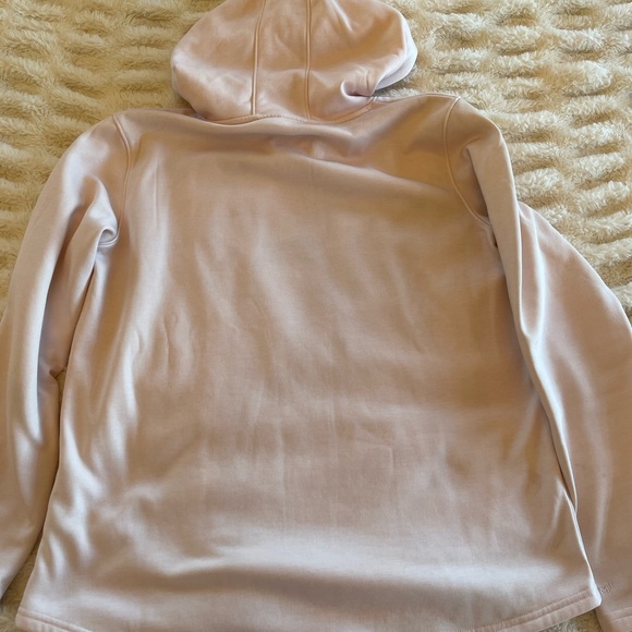 Under Armour Cold Gear Light Pink Hoodie - Size M - Picture 6 of 8